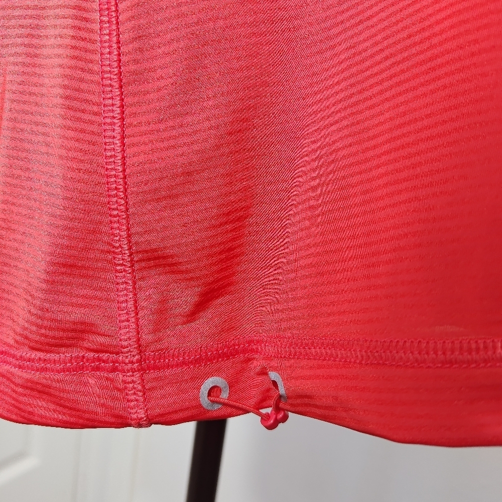 LUCY Women’s Activewear Tank in Coral Size Small Racerback Drawstring Medium - Picture 7 of 12